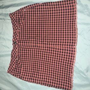 Checkerboard Skirt